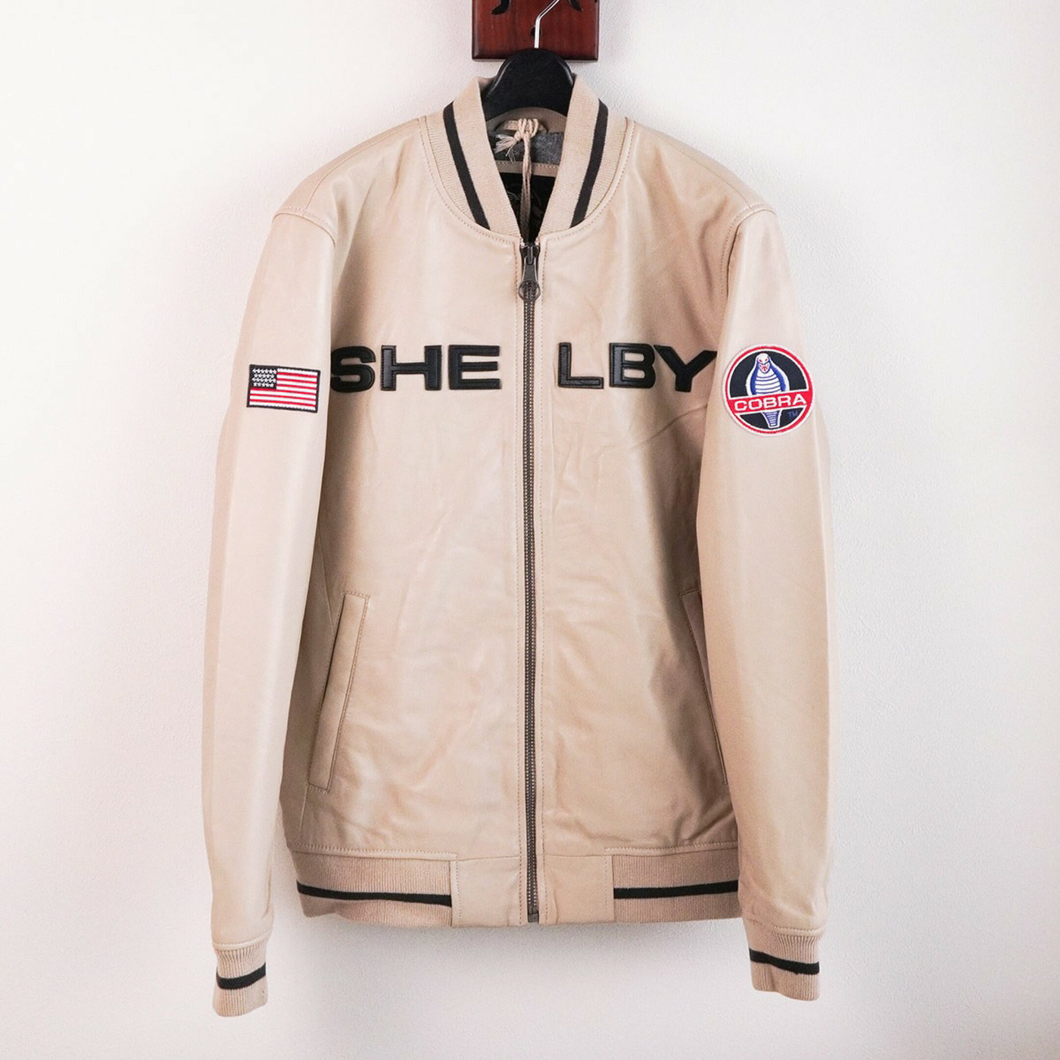 Blouson en cuir Carroll Shelby "Dallas"