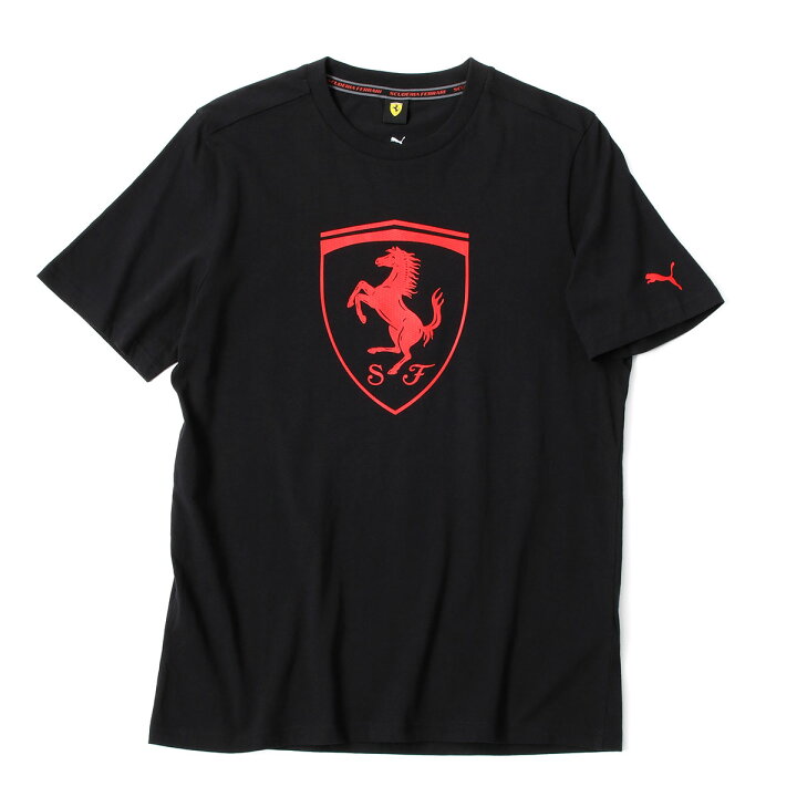楽天市場】フェラーリ Tシャツ フェラーリ RACE TONAL ビッグ シールド 