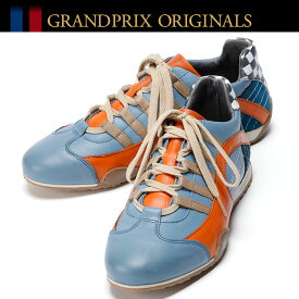 スニーカー グランプリオリジナル GPO レーシング スニーカー ガルフ ブルー 車 ドライビングシューズ GRANDPRIX ORIGINALS GPO Racing Sneaker