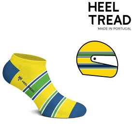 【あす楽】【ヒールトレッド/HEEL TREAD】AYRTON Low Socks 靴下 ソックス アイルトン・セナ ヘルメットカラー