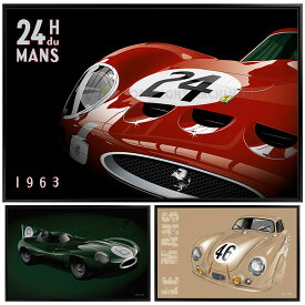 ルマン 24 ポスター THE WINNERS(108 × 70cm) 車 雑貨 Le Mans 24h