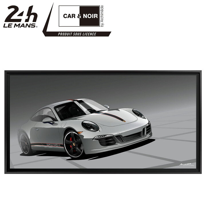 楽天市場】ルマン 24 ポスター Porsche 911 Carrera GTS 車 雑貨 Le 