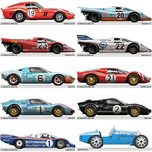 ���}�� 24 �A���~�v���[�g Aluminum plates �� �G�� Le Mans 24h