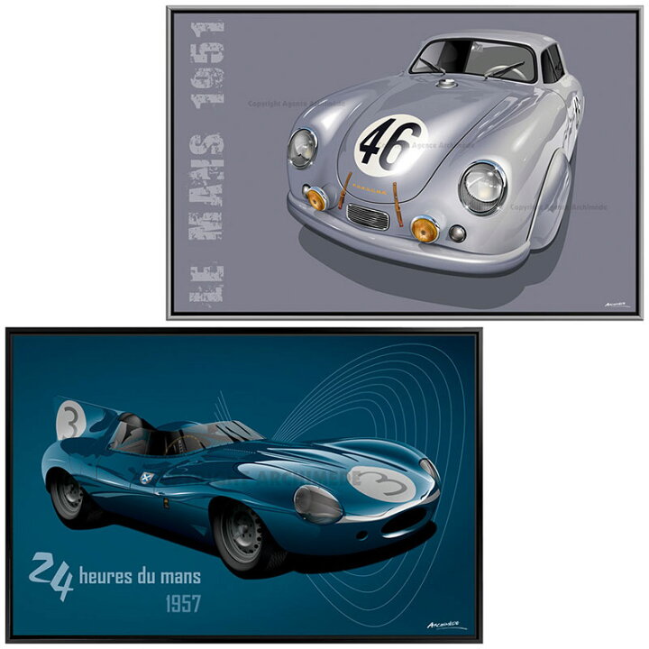 楽天市場】ルマン 24 ポスター THE WINNERS (70 × 100cm) 車 雑貨 Le 