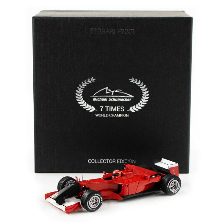 楽天市場】ミハエル シューマッハ 模型 1/43 スケール F2001 イタリア 