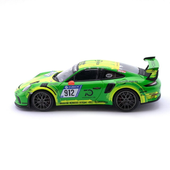 楽天市場】<お取り寄せ>【マンタイ レーシング/Manthey Racing】1/43 スケール マンタイ レーシング ポルシェ 911 GT3 R 2018 モデルカー : Motorimoda