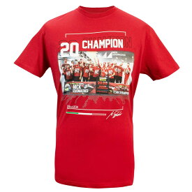 ミック シューマッハ Tシャツ ミック・シューマッハ 2020 F2 ワールドチャンピオン Tシャツ モータースポーツ ウェア Mick Schumacher