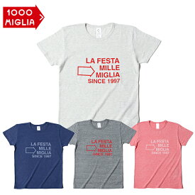 ミッレミリア Tシャツ ラフェスタ オリジナル Tシャツ 2019 車 ウェア Mille Miglia LA FESTA オリジナル T-SHIRTS 2019