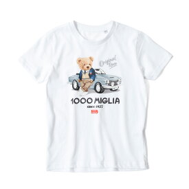 ミッレミリア キッズ Tシャツ ミッレミリア リトル ベア Tシャツ 車 ウェア Mille Miglia