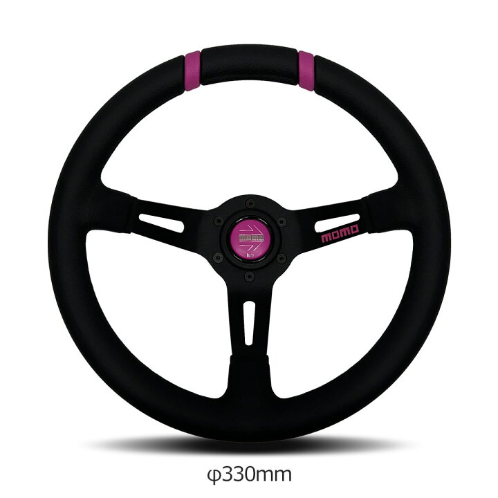 楽天市場】モモ ステアリング DRIFT PINK RIBBON （PINK RIBBON  