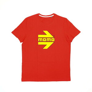 モモ Tシャツ モモ アロー レッド Tシャツ モータースポーツ ウェア MOMO ARROW T-Shirt RED