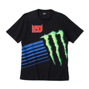 モト・ジーピー・コレクション Tシャツ クアルタラロ メンズ デュアル モンスター Tシャツ モータースポーツ ウェア Moto GP Collection