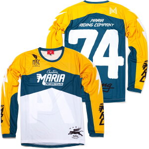 MXW[W }A CfBO Jpj[ GgJ }A It[h [VO W[W oCN EFA gbvX Maria Riding Company hEletricah Maria Offroad Racing Jersey