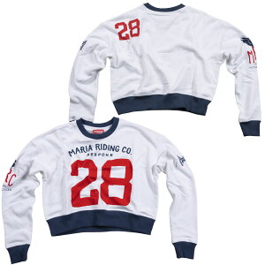 XEFbg }A CfBO Jpj[ u[@ E[} XEFbgVc oCN EFA gbvX Maria Riding Company Woman Sweatshirt - BRAVA -