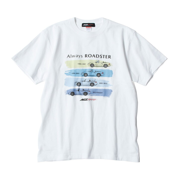 楽天市場】Tシャツ エムゼットレーシング Always ROADSTER 2 Tシャツ