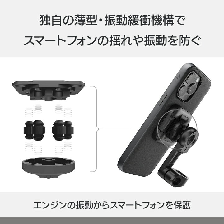 楽天市場】ピークデザイン 雑貨 モーターサイクル バー マウント V2 