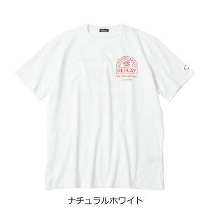 vC TVc JX^K[W ^CK[ vg TVc oCN EFA gbvX REPLAY CREWNECK T-SHIRT WITH CUSTOM GARAGE PRINT