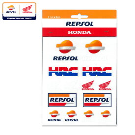 【レプソル・ホンダ/Repsol Honda】ステッカー ロゴ 14 STICKERS MULTICOLOR MotoGP