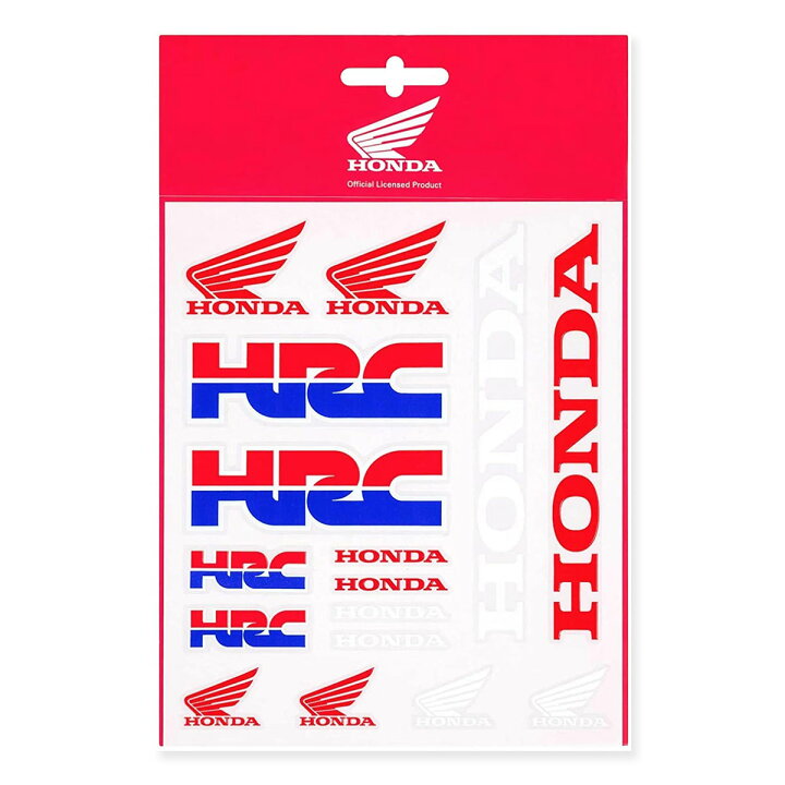 楽天市場 あす楽 ホンダ レーシング Hrc ホンダ Hrc ステッカー セット オフィシャルアイテム Motorimoda