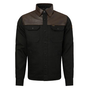 �V���c ���b�J�[ �{�[�Y�}�� ���C�_�[ �V���c �o�C�N �E�F�A �g�b�v�X ROKKER Bozeman Rider Shirt Black