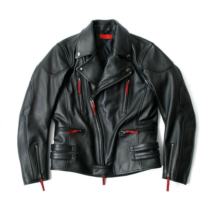 楽天市場】レザージャケット シンイチロウアラカワ ララムレザーダブル  