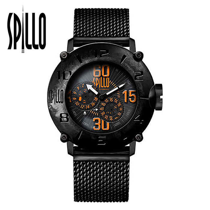【あす楽】【スピーロ/SPILLO】OUTLAW 1000-V6 腕時計 メンズ イタリア バイク カフェレーサー【P20】【3】【S12】