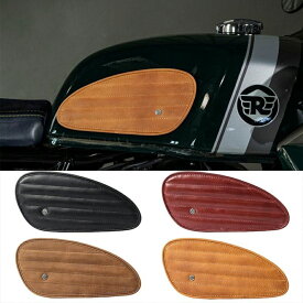 トリップマシン 雑貨 タンクパッド レザー クラシック ストライプ バイク Trip Machine TANK PADS LEATHER CLASSIC STRIPES