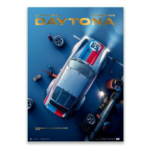 �|�X�^�[ �I�[�g���r���X�g Porsche 911 Carrera RSR Past Daytona 1973 �R���N�^�[�Y �G�f�B�V���� �|�X�^�[ ���[�^�[�X�|�[�c �G�� Automobilist