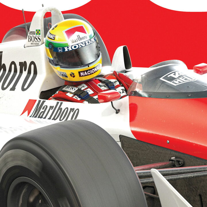アイルトンセナ ポスター AUTO SPORT アイルトン・セナ チーム 