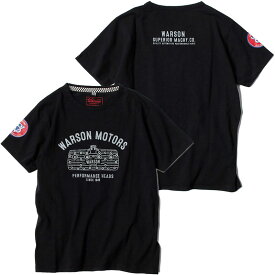 Tシャツ ワーソンモータース ヘッドカバー Tシャツ 車 ウェア Warson Motors