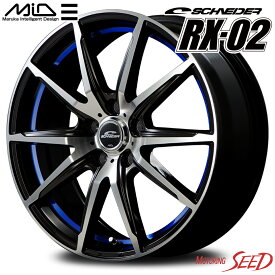 【シエンタ 170系等に】MID SCHNEIDER RX-02 15×6J 5H 100 +45 × KENDA KR203 KENETICA ECO 185/60R15 サマータイヤホイール4本セット