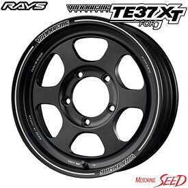 【ジムニーシエラ等に】RAYS VOLK RACING TE37XT for J 16×6J 5H 139.7 -5 × KENDA KR29 KLEVER M/T アウトラインホワイトレター LT225/75R16 サマータイヤホイール5本セット