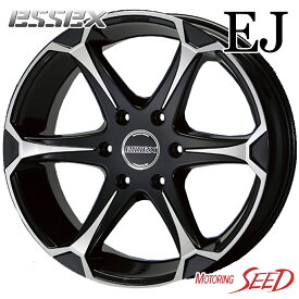 【ハイエース、キャラバン等に】essex EJ 17×7J 6H 139.7 +43 × FALKEN W11 ホワイトレター 215/60R17C サマータイヤホイール4本セット