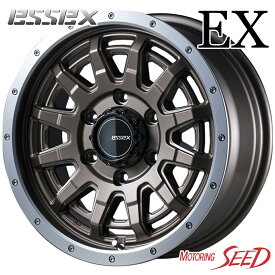 【ハイエース 200系等に】essex EX 16×6.5J 6H 139.7 +38 × FALKEN W11 ホワイトレター 215/65R16C サマータイヤホイール4本セット