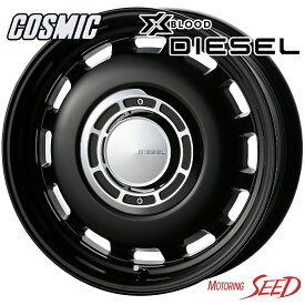 【ジムニーシエラ等に】COSMIC X BLOOD DIESEL 16×6J 5H 139.7 -5 × TOYO TRANPATH Lu2 215/65R16 サマータイヤホイール5本セット