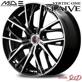 【クラウン 210系、220系等に】MID VERTEC ONE GLAIVE 18×8J 5H 114.3 +42 × TOYO PROXES Sport 225/45R18 サマータイヤホイール4本セット