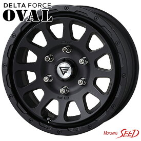 【ハイエース等に】FORCE DELTA FORCE OVAL 16×7J 6H 139.7 +38 ホイールのみ4本セット