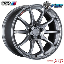 【エクシーガ、フォレスター等に】SSR GT V02 18×7.5J 5H 100 +48 × YOKOHAMA ADVAN Sport V107 225/45R18 サマータイヤホイール4本セット