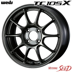 【デミオ等に】WEDS WedsSport TC105X 16×7J 4H 100 +43 × DUNLOP LE MANS V 185/60R16 サマータイヤホイール4本セット