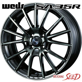 【ヴィッツ、ノート等に】WEDS WedsSport SA-35R 17×7J 4H 100 +50 × DUNLOP DIREZZA DZ102 205/45R17 サマータイヤホイール4本セット