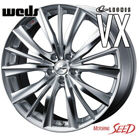 【クラウン、マークX等に】WEDS LEONIS VX 19×8J 5H 114.3 +48 × IMPERIAL エコスポーツ 2 245/35R19 サマータイヤホイール4本セット