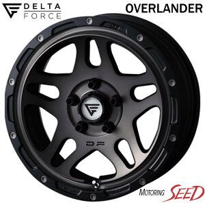 �y�f���JD:5 26�n�ɁzFORCE DELTA FORCE OVERLANDER 16×7.0J 5H 114.3 +26 �z�C�[���̂�4�{�Z�b�g