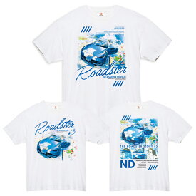 The Roadster Story #3 beach side emotion / ロードスターストーリー #3 ビーチサイドエモーション Tシャツ イラストレーション：海島千本