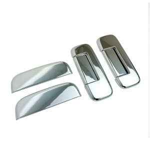 日産 NV100クリッパー リオ DR17W メッキ ドア ハンドル カバー 6Pセット ドアノブ ガーニッシュ プロテクター 外装 カスタム / 146-102