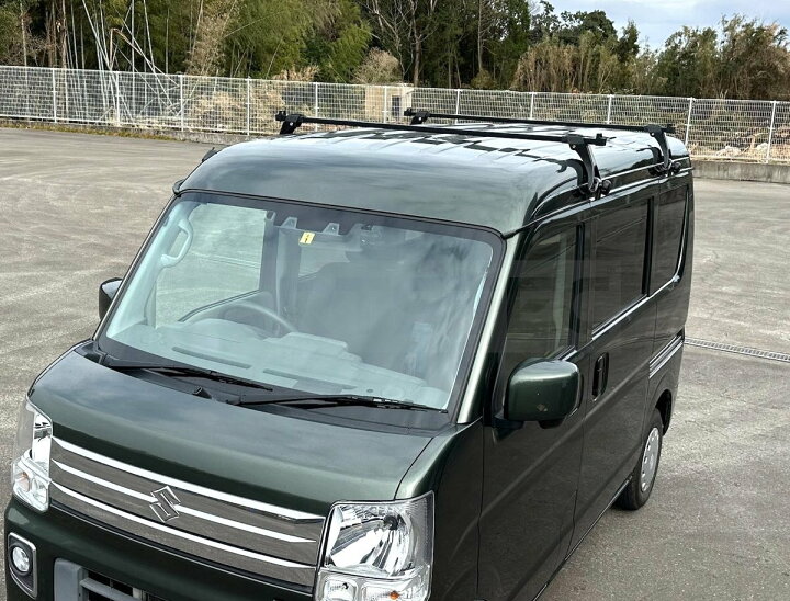 楽天市場】エブリイ DA17W DA17V ベースキャリア 2本 ハイルーフ用 