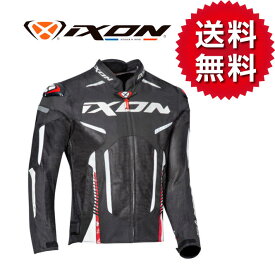 【国内正規取扱商品】IXON(イクソン) GYRE AIR A ジャケット ブラック/ホワイト/レッド