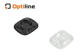 Optiline(オプティライン) Universal ユニバーサル貼り付けアダプター(クリア) 3M粘着