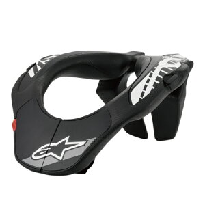 alpinestars / ApCX^[Y LbYpveN^[ YOUTH NECK SUPPORT 12 BLACK WHITE OS 6540118