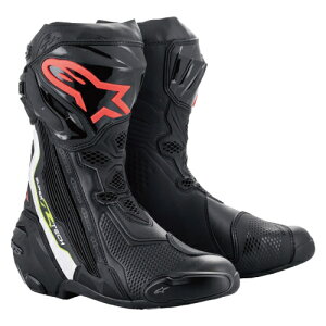 alpinestars / ApCX^[Y oCNp[VOu[c SUPERTECH-R v2 BOOTS 1236 BLACK WHITE RED FLUO YELLOW FLUO EUR39~48 2220021