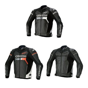 alpinestars hCi[t Xg[gU[WPbg GP FORCE LEATHER JACKET 10 BLACK 1100 BLACK BLACK 1231 BLACK WHITE RED FLUO 48~64 3100822 oCNp